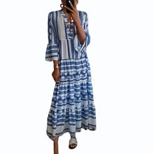 Load image into Gallery viewer, Geometric Boho Dress