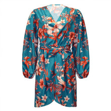 Load image into Gallery viewer, Lace Up Irregular Dress