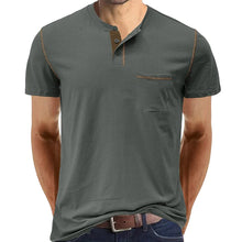 Load image into Gallery viewer, Solid Color Casual Short Sleeve T-Shirt