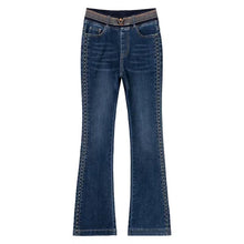 Load image into Gallery viewer, High Waist Stretch Flare Jeans