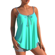 Load image into Gallery viewer, Printed Two-piece Plus Size Swimsuit