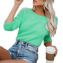 Load image into Gallery viewer, Solid Color Cashmere Sweater