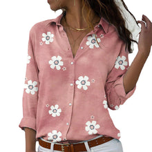 Load image into Gallery viewer, Floral Lapel Shirt
