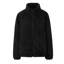Load image into Gallery viewer, Polar Fleece Stand Collar Jacket
