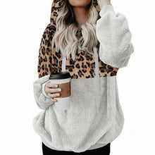 Load image into Gallery viewer, Leopard Print Pullover Sweatshirt