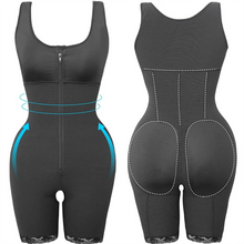 Load image into Gallery viewer, Women's Zipper Slimming Bodysuit Shapewear
