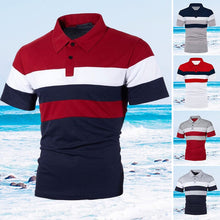 Load image into Gallery viewer, Men's Casual Cotton Polo