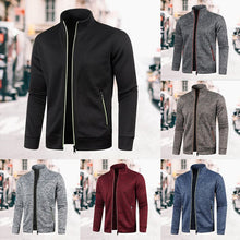 Load image into Gallery viewer, Men's Zip Knit Jacket