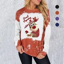 Load image into Gallery viewer, Christmas Crew Neck Print Sweatshirt