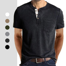 Load image into Gallery viewer, Men's Cotton Multi Color Short Sleeve T-shirt