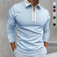 Load image into Gallery viewer, Men Gentlemans Business Long Sleeve Fitness T Shirt