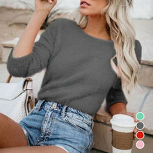 Load image into Gallery viewer, Solid Color Cashmere Sweater