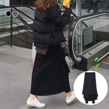 Load image into Gallery viewer, Women's Irregular Fake Two Pieces Thickened Bottoming Skirt