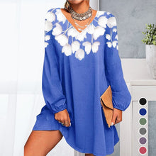 Load image into Gallery viewer, Women's Sexy Printed Knitted Dress