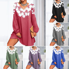 Load image into Gallery viewer, Women's Sexy Printed Knitted Dress