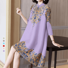 Load image into Gallery viewer, Elegent Flower Dress