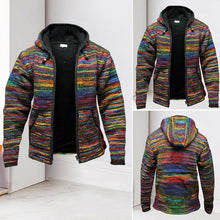 Load image into Gallery viewer, Warm Hooded Sweater Jacket