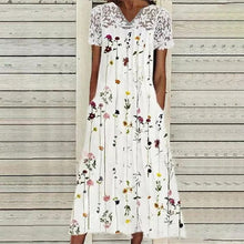 Load image into Gallery viewer, Printed Lace Dress