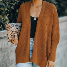 Load image into Gallery viewer, Long Sleeve Loose Solid Sweaters