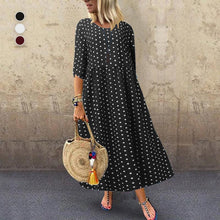 Load image into Gallery viewer, Printed Loose Bohemian Tunic Dress