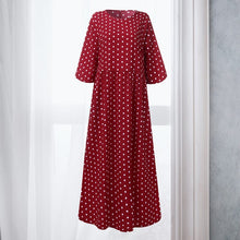 Load image into Gallery viewer, Printed Loose Bohemian Tunic Dress
