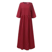 Load image into Gallery viewer, Printed Loose Bohemian Tunic Dress