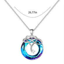 Load image into Gallery viewer, Love Eternity Necklace and Earrings