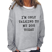 Load image into Gallery viewer, Letter Print Loose T-Shirt