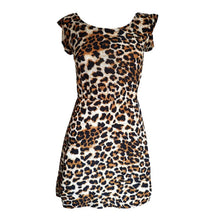 Load image into Gallery viewer, Sleeveless Leopard Dress