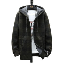 Load image into Gallery viewer, Check Printed Hooded Jacket