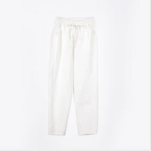 Load image into Gallery viewer, Women's Casual Cotton And Linen Elastic Waist Straight Pants