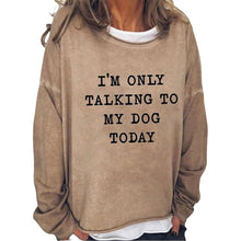 Load image into Gallery viewer, Letter Print Loose T-Shirt