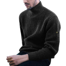 Load image into Gallery viewer, Men's Turtleneck Knit Sweater