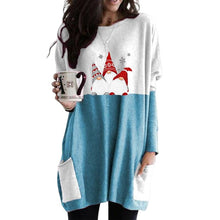 Load image into Gallery viewer, Colorblock Pocket Christmas T-Shirt