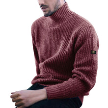 Load image into Gallery viewer, Men's Turtleneck Knit Sweater