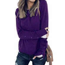 Load image into Gallery viewer, Buttoned Sleeve Sweatshirt