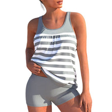 Load image into Gallery viewer, Striped Print Swimsuit