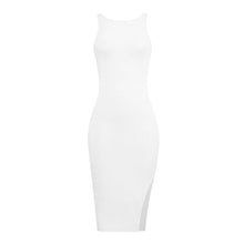 Load image into Gallery viewer, Sleeveless Sexy Wrap Hip Dress