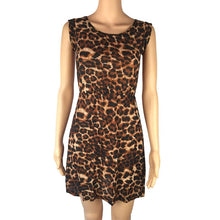 Load image into Gallery viewer, Sleeveless Leopard Dress