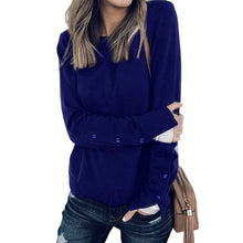 Load image into Gallery viewer, Buttoned Sleeve Sweatshirt