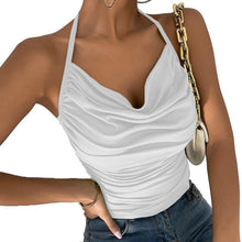 Load image into Gallery viewer, Womens sexy suspender vest top