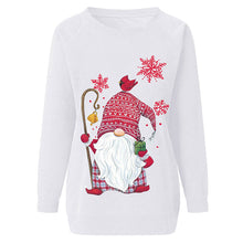 Load image into Gallery viewer, Santa Snowflake Sweatshirt