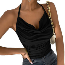 Load image into Gallery viewer, Womens sexy suspender vest top