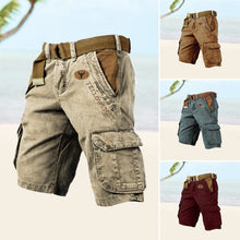 Load image into Gallery viewer, Men&#39;s Multi-Pocket Tactical Shorts
