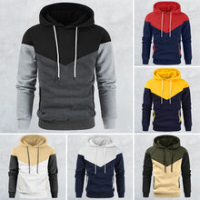 Load image into Gallery viewer, Color Block Casual Sports Sweatshirt
