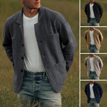 Load image into Gallery viewer, Solid Color Casual Jacket
