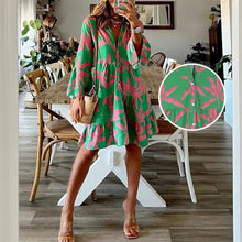 Load image into Gallery viewer, Flared Sleeve Dress
