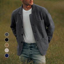 Load image into Gallery viewer, Solid Color Casual Jacket
