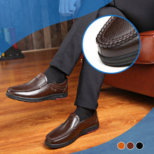 Load image into Gallery viewer, Men&#39;s Leather Soft Insole Casual Business Slippers
