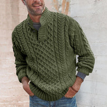 Load image into Gallery viewer, Solid Color Half Turtleneck Knit Sweater
